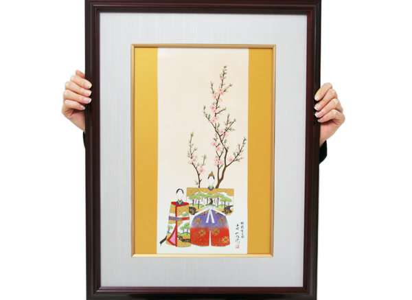 肥前有田焼 雛陶板額 中村一代作｜仕入れなら卸問屋.com