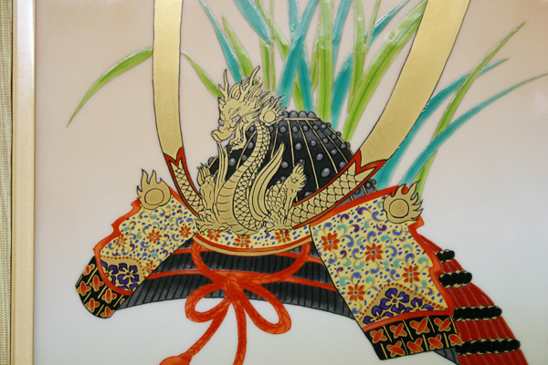 有田焼 陶板額 『兜絵』｜仕入れなら卸問屋.com