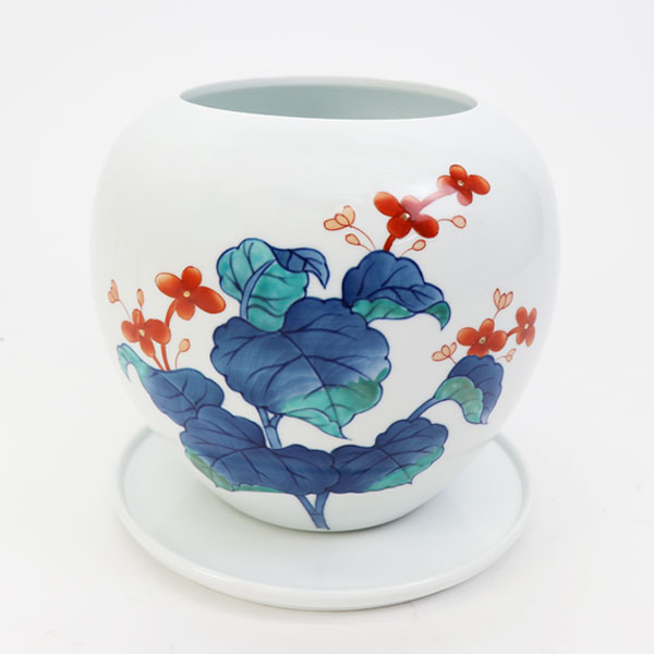 伊万里焼】 魯山窯 色鍋島 鉢 秋海棠｜仕入れなら卸問屋.com