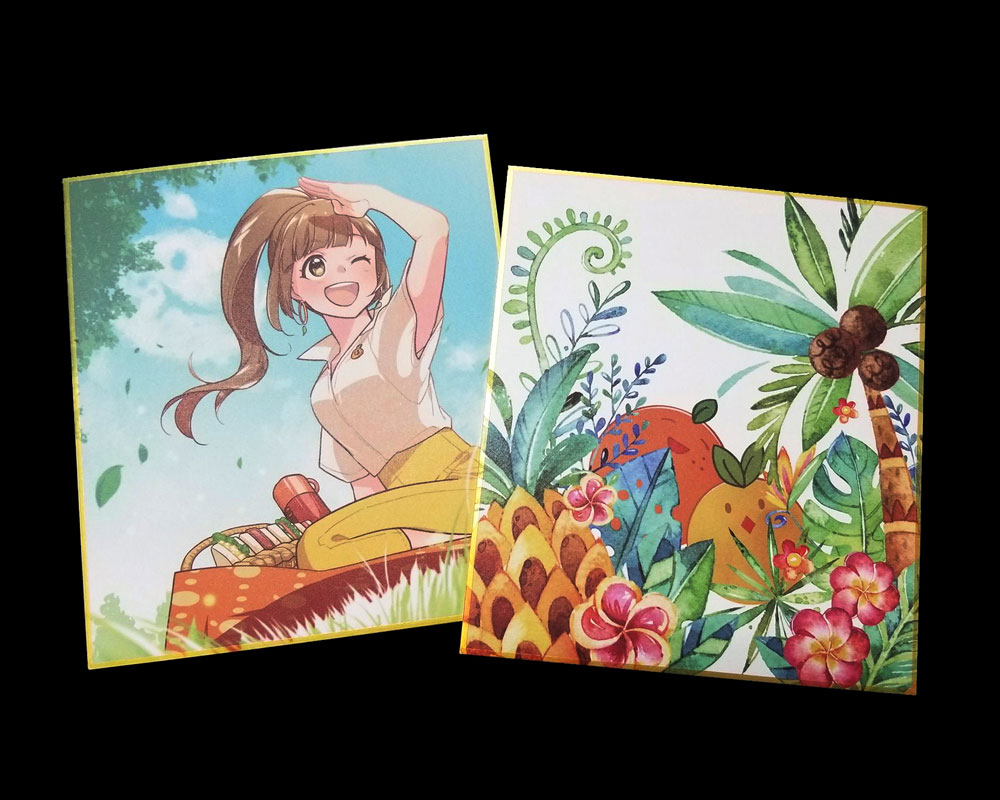 色紙 | グッズ印刷 | 同人誌印刷と同人グッズ印刷ならオレンジ工房.com！