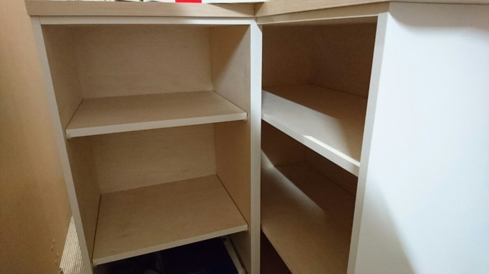 事務所受付カウンター〈コンパクトサイズのL型〉 | 札幌オーダー家具