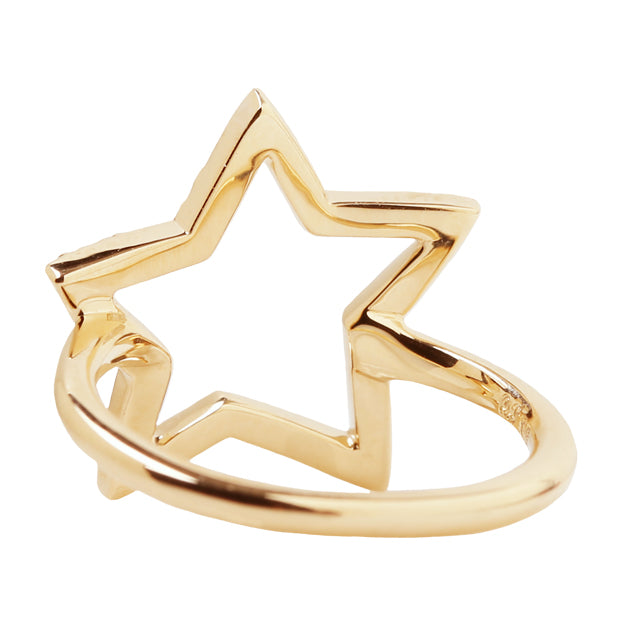 K18/Pt「ロージー スター」リング｜【オレフィーチェ】Orefice