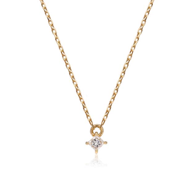 K18/Pt「0.017ctレディアン」ネックレス｜【オレフィーチェ】Orefice