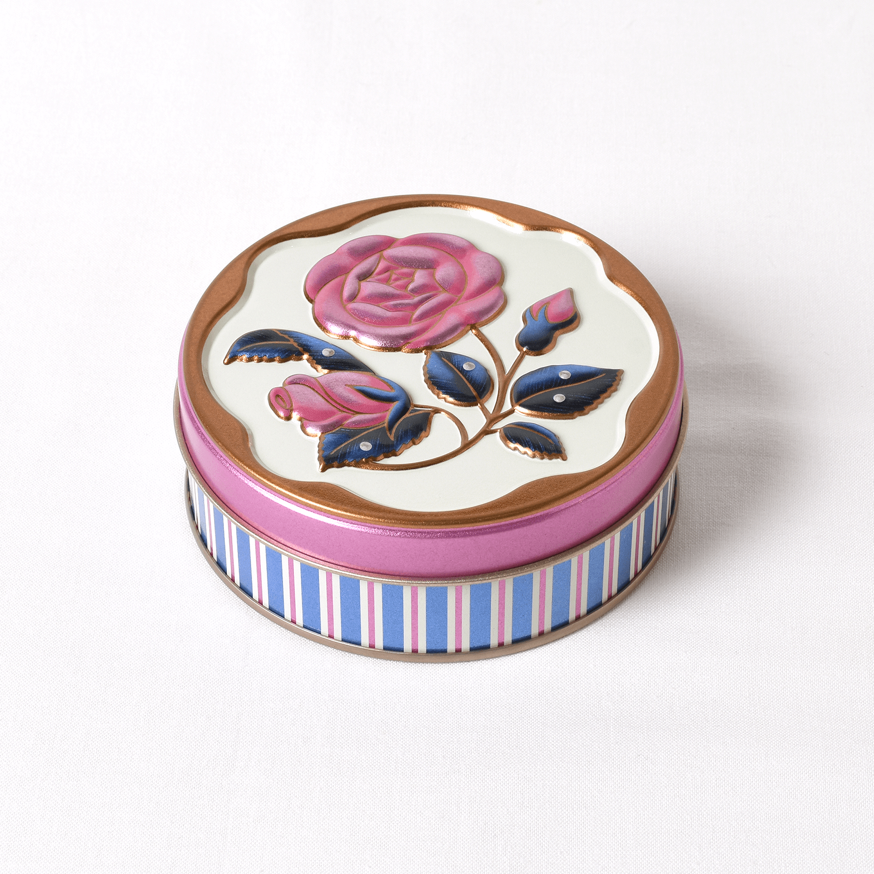 バラ缶[お菓子のミカタ] - 缶パッケージの大阪製缶株式会社