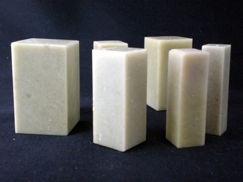 青田石 7分角 篆刻印材 | 書道用品専門店【大阪教材社】