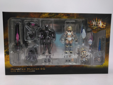 フル可動 CFBアクションモデル 4体セット 「モンスターハンター4G