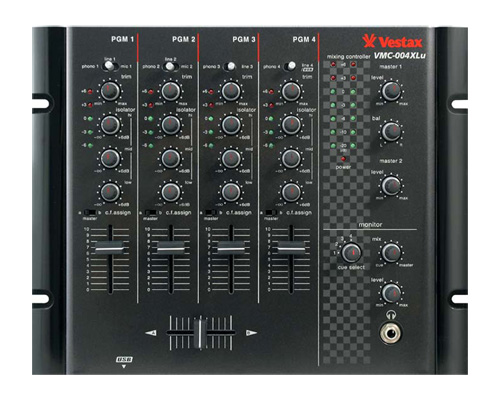 希少 Vestax VMC-004FX DJミキサー 純正アダプター付き 希少 Vestax
