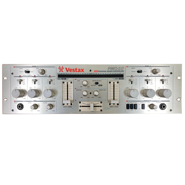 中古品】Vestax/DJミキサー/PMC-25 -DJ機材アナログレコード専門店