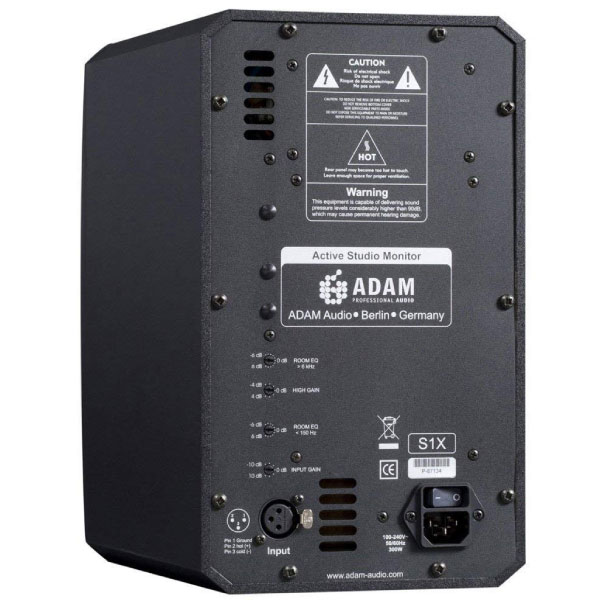 ジャンク品ADAM ADAM S1X モニタースピーカー S1X ペア パワード