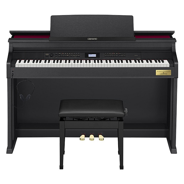 CASIOの本格的電子ピアノAP-710BKをご紹介いたします。