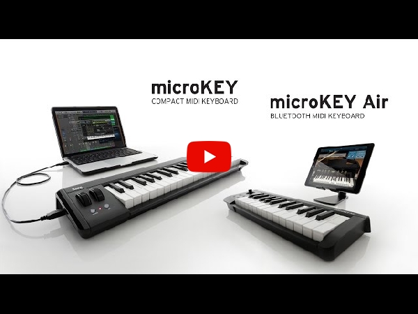 シンプルなデザイン、操作性のKORG人気MIDI鍵盤の新しいシリーズ