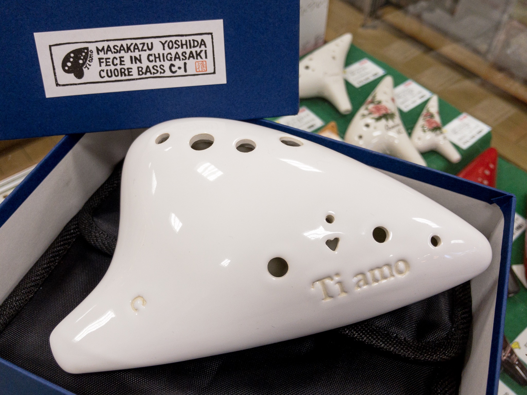 超軽量バス管！ ティアーモオカリナ クオーレ - 大谷楽器 | 熊本の楽器