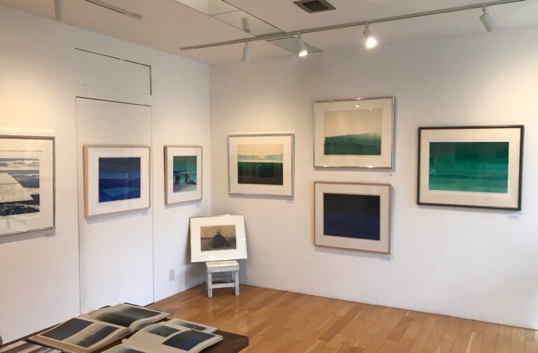 森岡完介版画展 50年のあゆみ ガルリ・ラペ（名古屋）で2024年9月20日