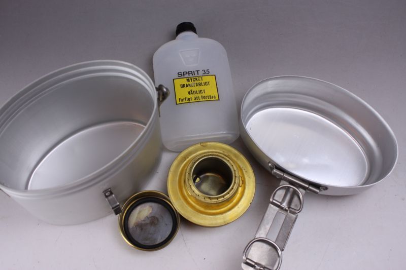 スウェーデン 軍 飯盒 アルミ飯ごう メスキット/Sweden 【未使用