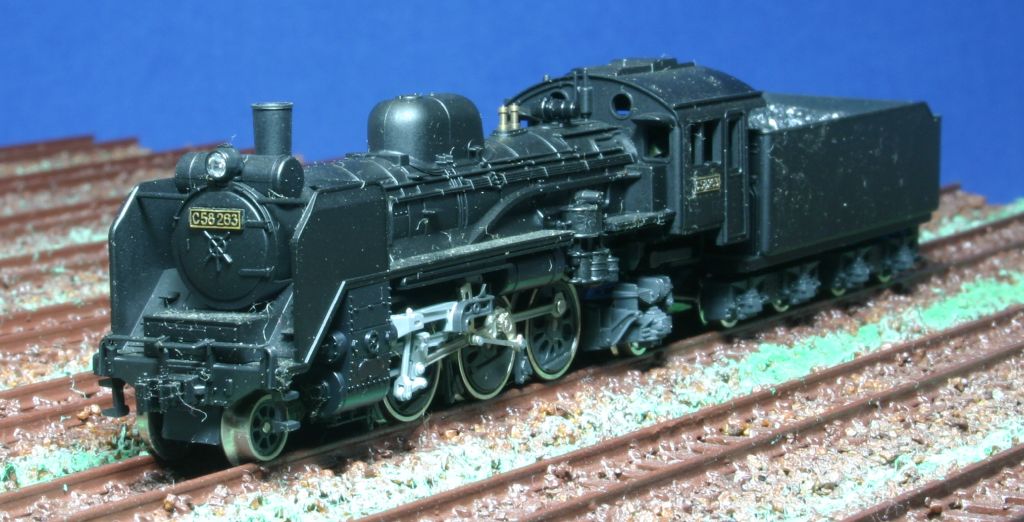 Nゲージ C58形機関車(KATO) – 趣味の部屋