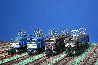 Nゲージ EF58形機関車(KATO、TOMIX) – 趣味の部屋