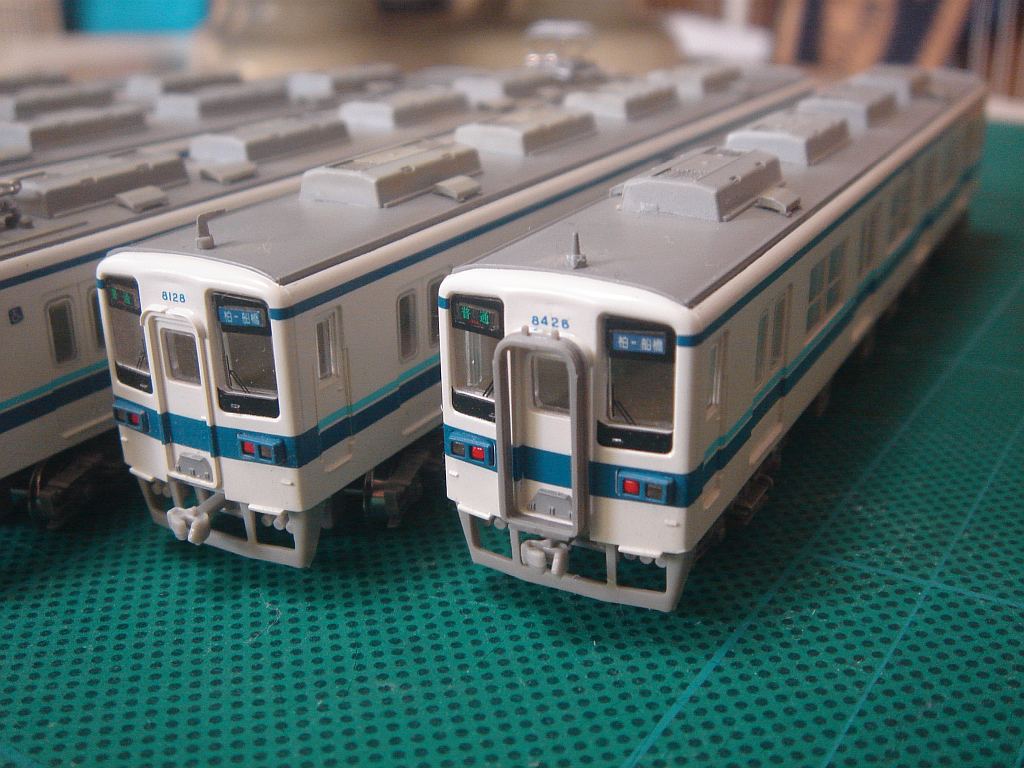 Nゲージ 東武8000系(GreenMax) – 趣味の部屋