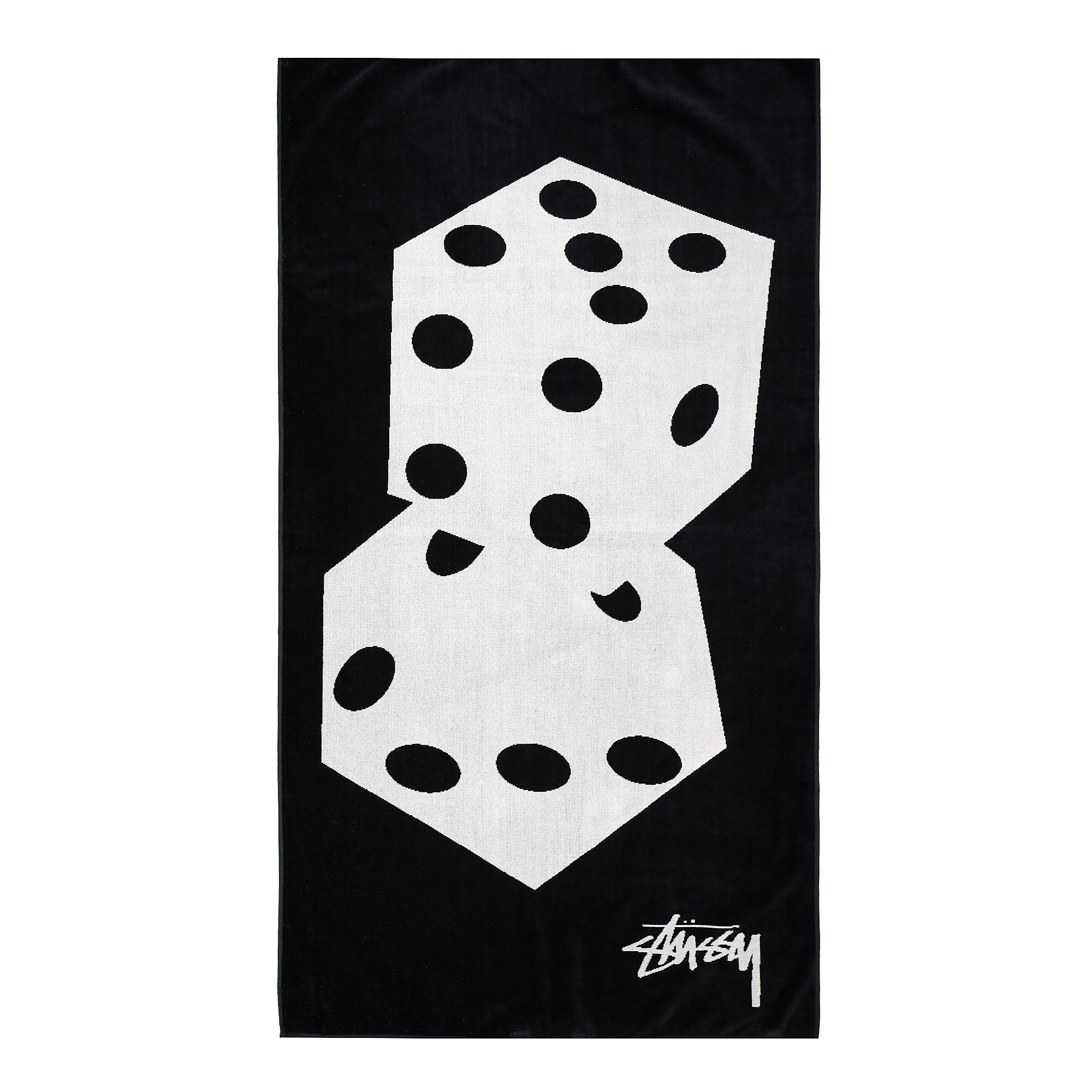 Stussy Dice Jacquard Beach Towel 138783 / 0001 | OVERKILL