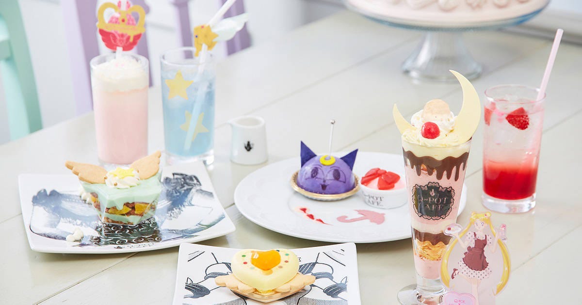あの憧れアイテムがスイーツに！Q-pot CAFE.×『美少女戦士