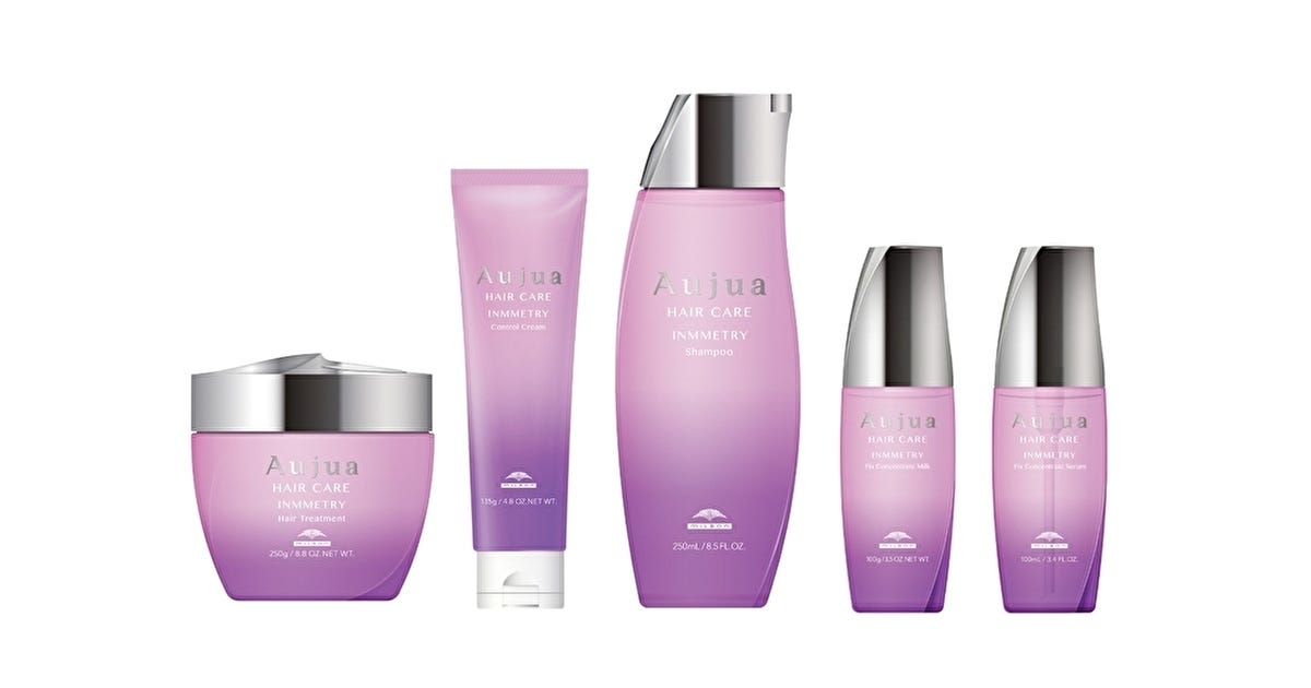 Aujua（オージュア）』からヘアケア新ライン「INMMETRY（インメトリィ