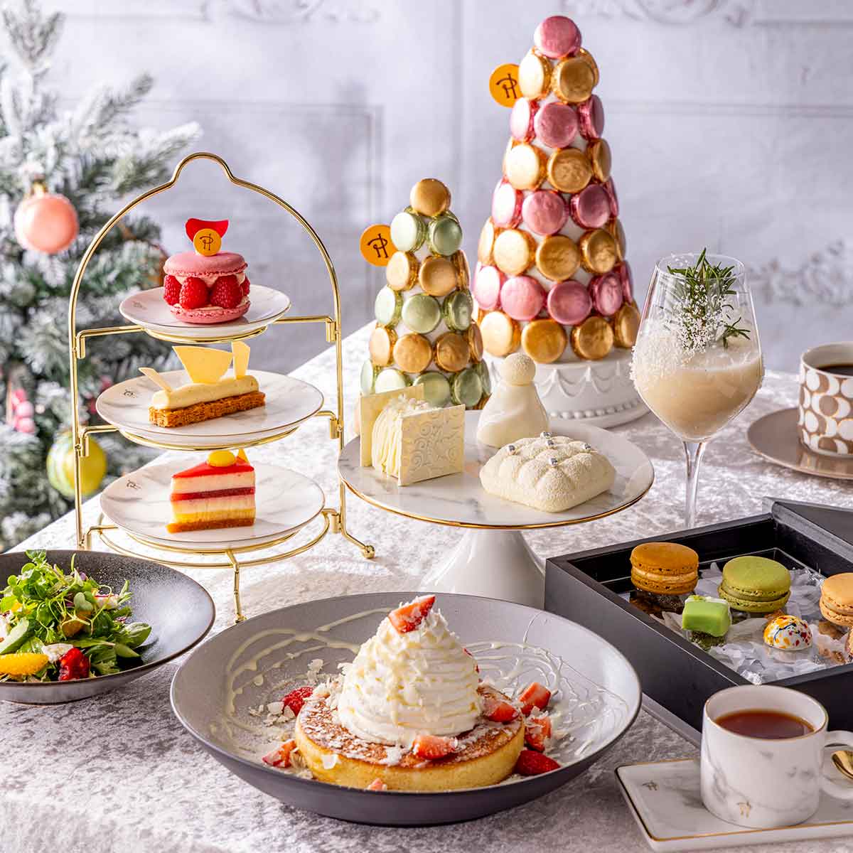 キンプトン新宿東京のクリスマスアフタヌーンティーはFrancfranc