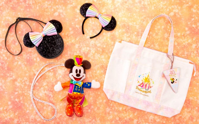 最新】ディズニーリゾート40周年限定、身に着けグッズ10選！パークの