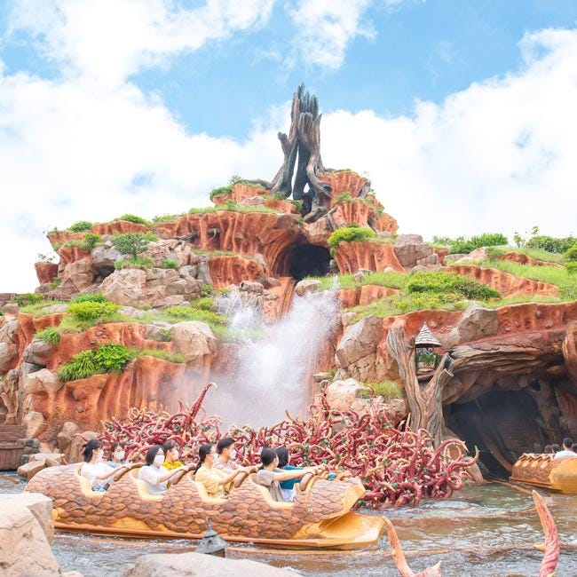 速報】東京ディズニーランド「スプラッシュ・マウンテン“びしょ濡れMAX