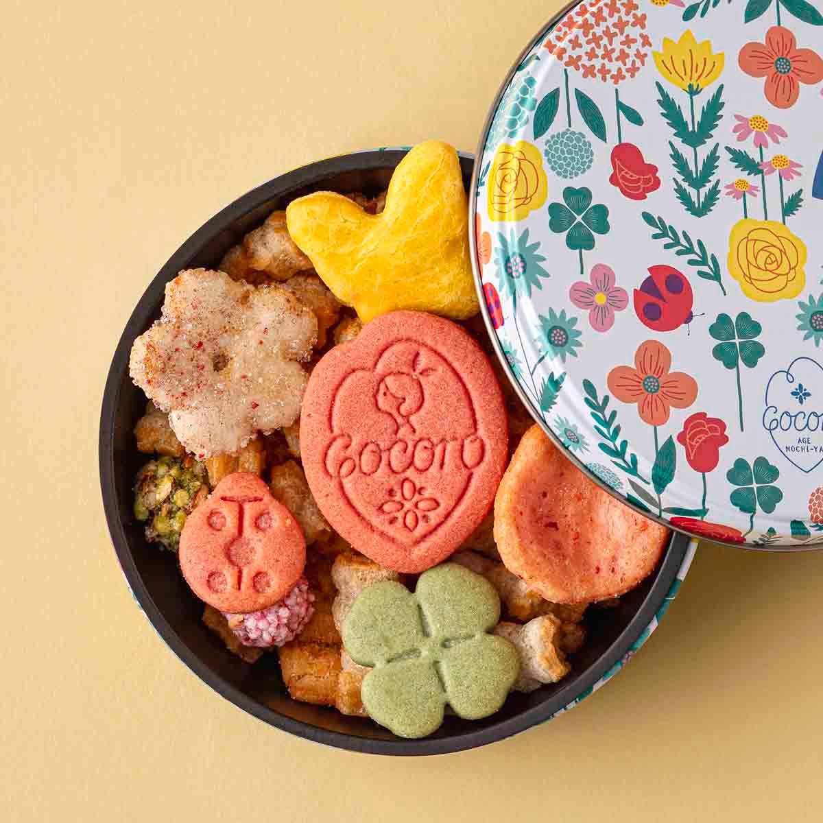 桃の節句のおやつに／あげもちCocoro 麻布十番本店の「ミニ缶醤油