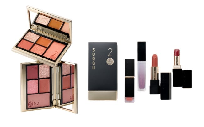 SUQQUから、誕生20周年を記念した「20th ANNIVERSARY COLLECTION」が