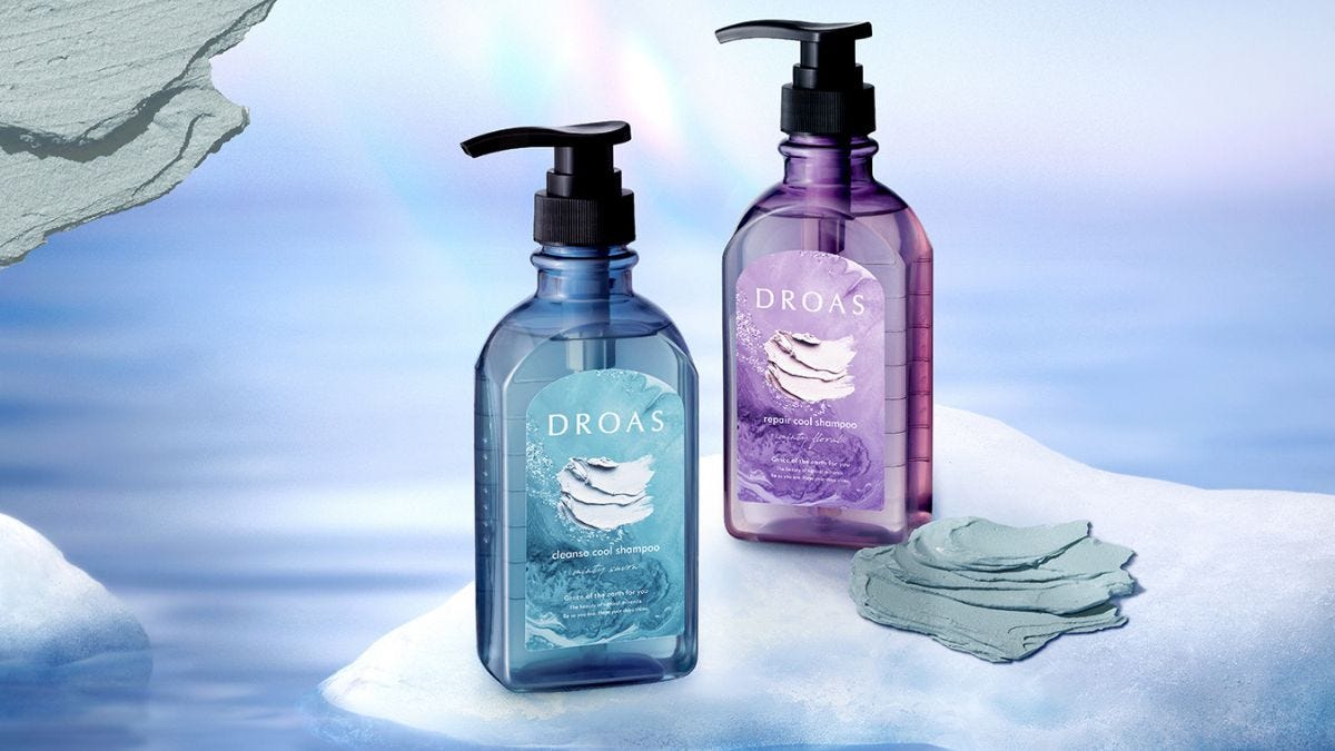 DROASから夏限定「クールクレイヘアケアシリーズ」のシャンプー