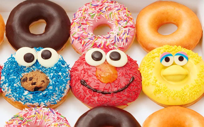 2/20（水）から！クリスピー・クリーム・ドーナツと「セサミストリート