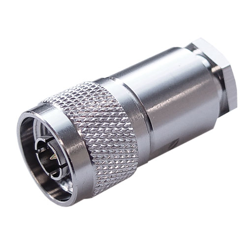 Type N Male Clamp for RG8, 400-Series Cable - ANM-2400