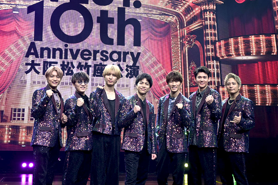 WEST.、10周年で大阪松竹座公演「7人で立てて嬉しい」 | Lmaga.jp