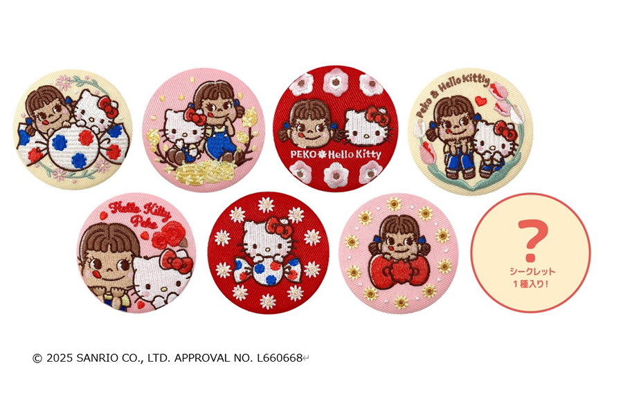 不二家に「ペコちゃん×ハローキティ」、かわいいスイーツ缶登場 | Lmaga.jp