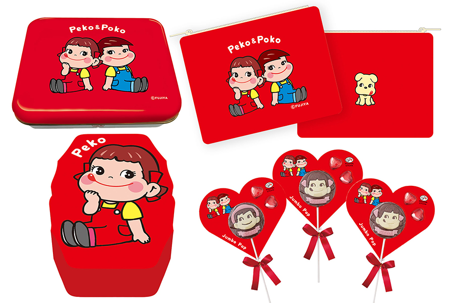 サンリオ×ペコちゃん限定グッズ、天王寺・近鉄で「不二家」のイベント