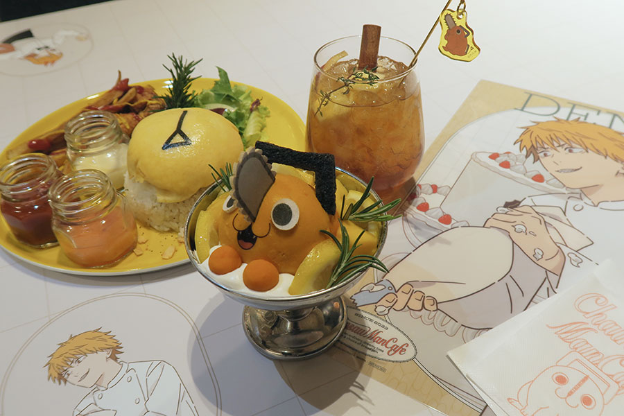 大阪の「チェンソーマン」カフェ、ファン胸熱なメニュー揃う | Lmaga.jp
