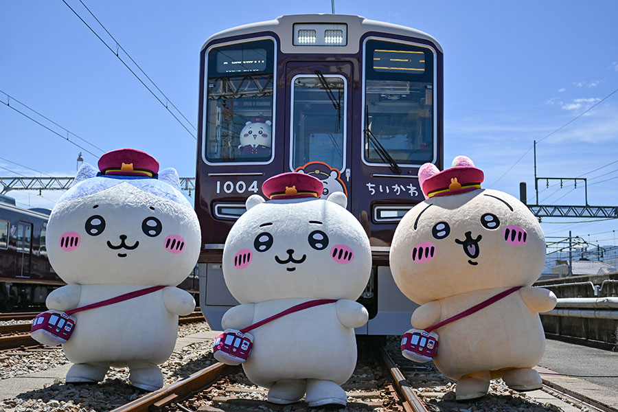 ちいかわ」が阪急電車をジャック！ ファン悶絶コラボ車が運行 | Lmaga.jp