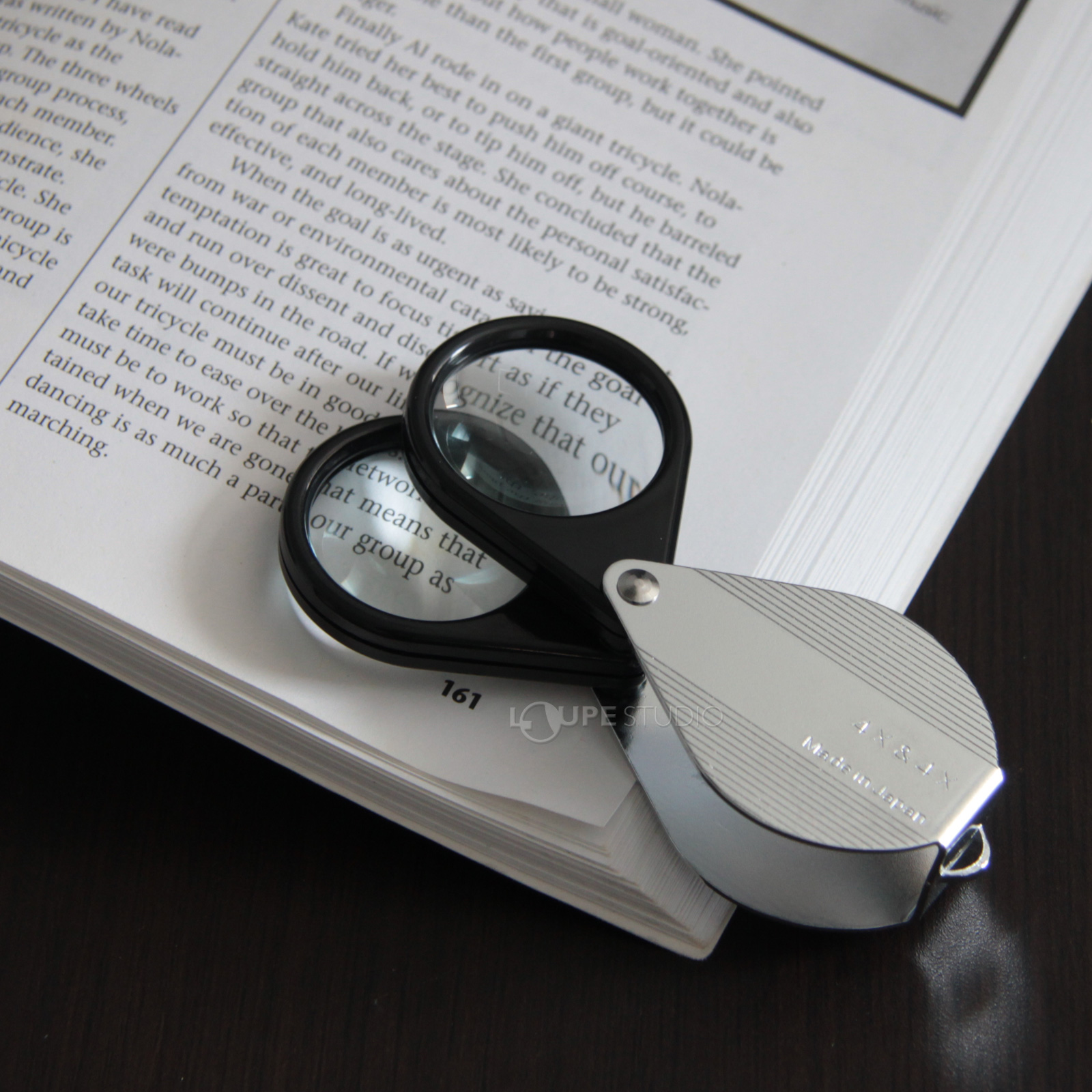 7860]繰り出しルーペ 7860 4倍&7倍 携帯用:池田レンズ工業株式会社