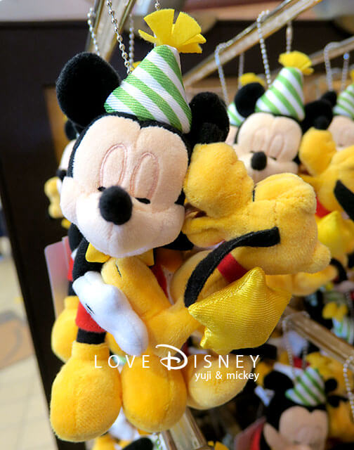 ミッキーとミニーの誕生日記念グッズ」2021バージョン in 東京