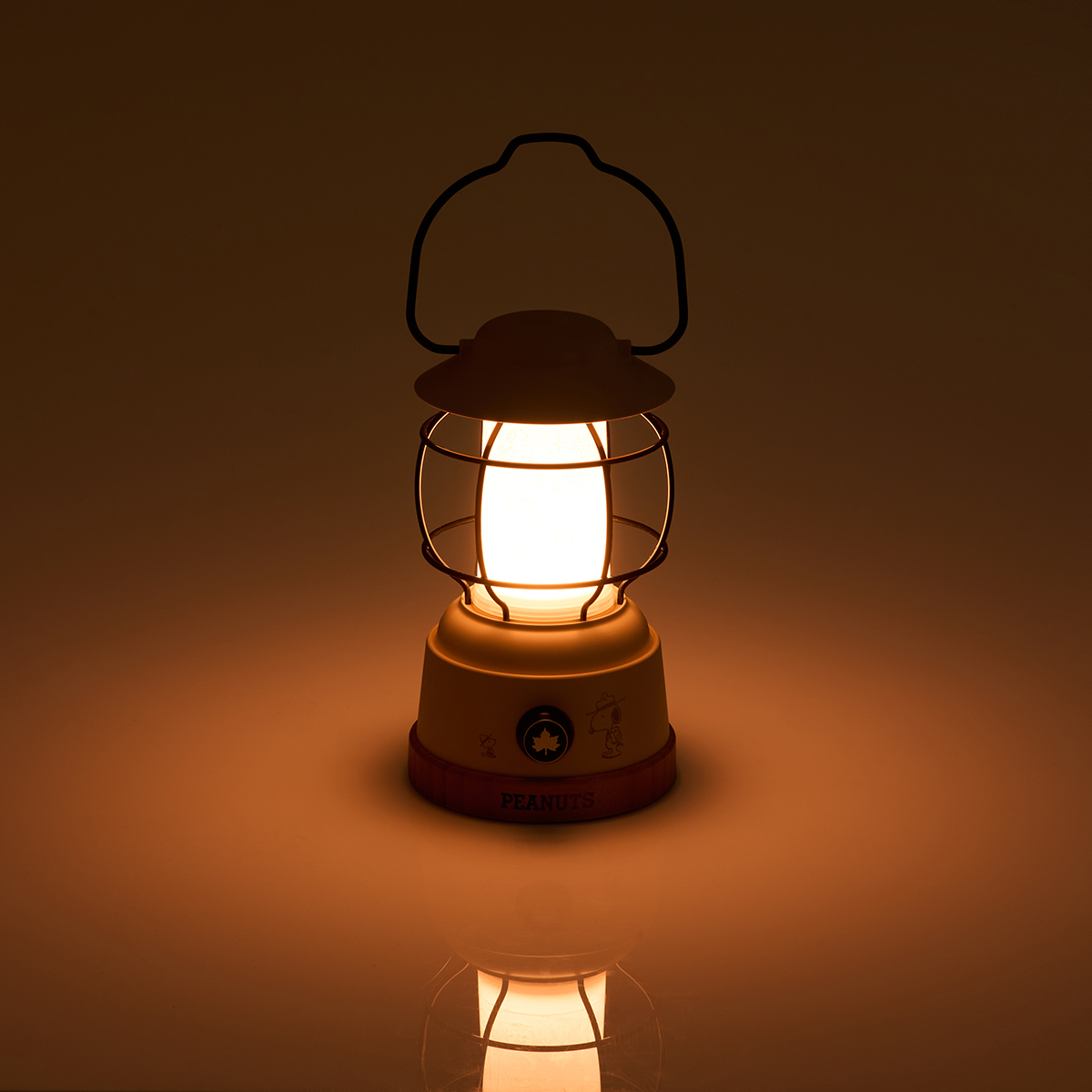 SNOOPY パワーチャージLEDランタン-BF|ギア|野電|ランタン・ライト