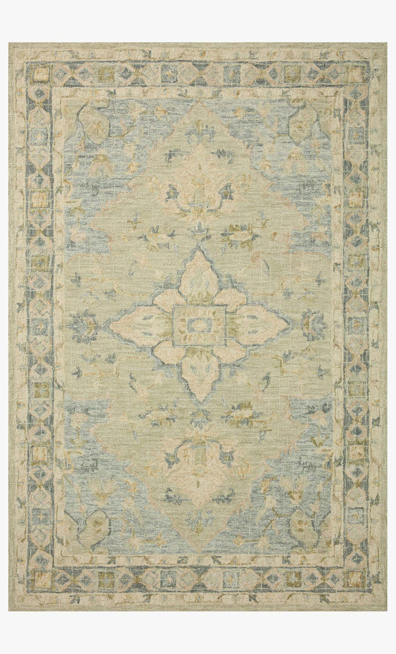 JI-07 SEAFOAM GREEN / SPA | Loloi Rugs