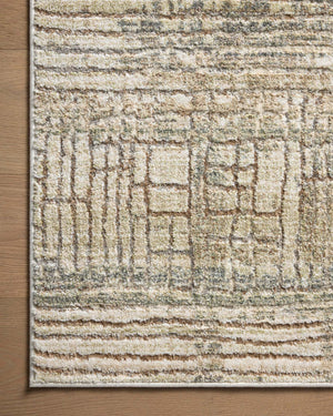 WYA-03 LAGOON / NATURAL | Loloi Rugs