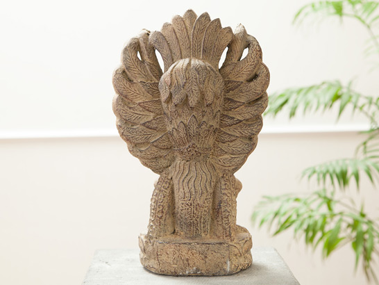 ガルーダ ストーンオブジェ / 33cm【50295】 /アジアン雑貨・バリ雑貨