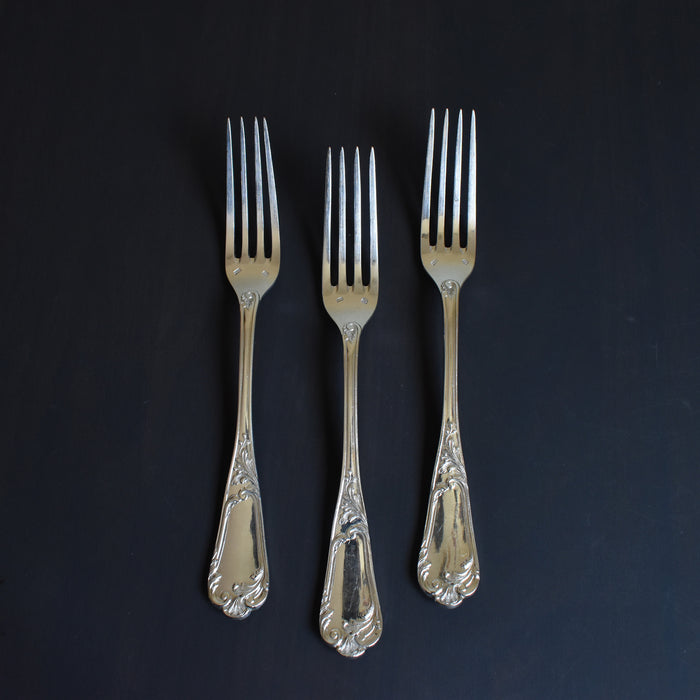 アンティーク銀メッキフォークCAILAR BAYARD — Loane Interior