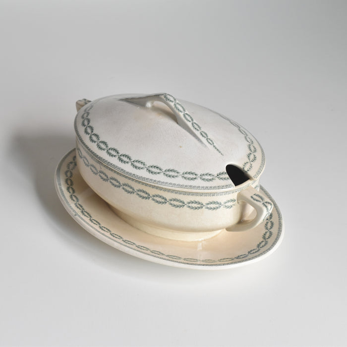 アンティークソーシエール 蓋付き サルグミンヌ Nobilis（ノビリス