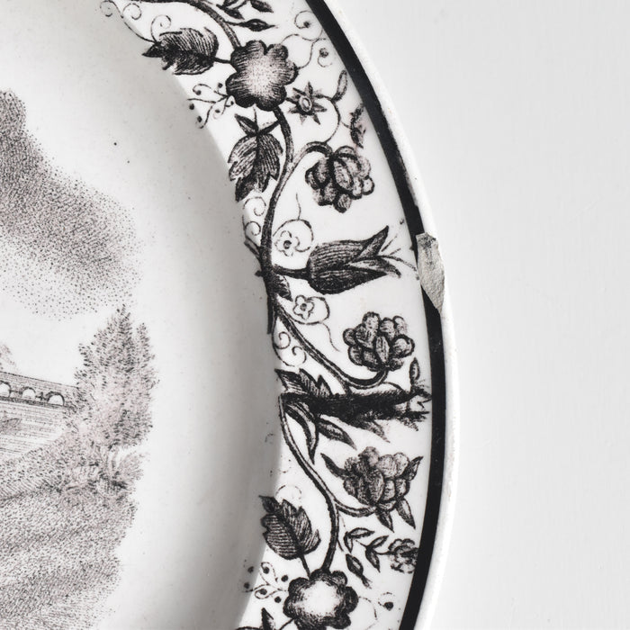 アンティークプレート 絵皿 ジアン N123 