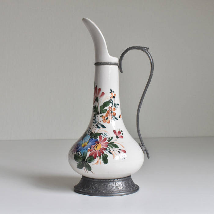 ヴィンテージ ピューター＆陶器 水差し — Loane Interior