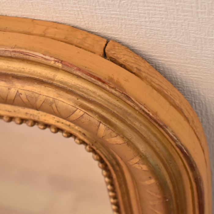 アンティーク鏡 ルイフィリップ様式 ゴールド — Loane Interior