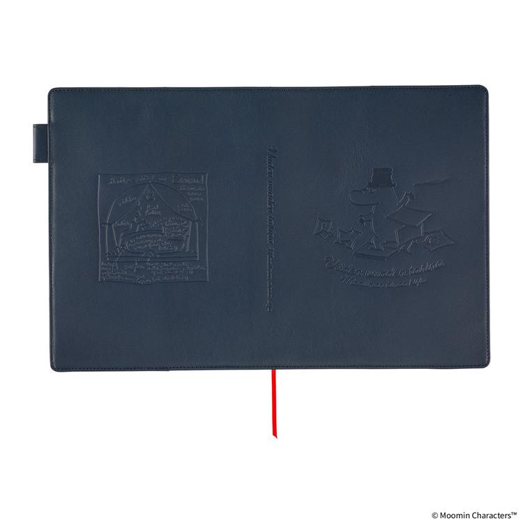 おおきいほぼ日5年手帳のカバー ムーミン 思い出の記