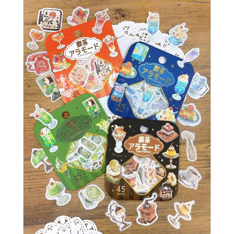 フレークシール 喫茶アラモード 緑(緑): ステーショナリー | ロフト